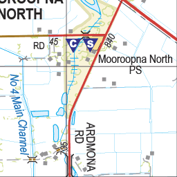 Map 5693 - Spatial Vision's Vicmap Book (North East Edition 8, 2025) - 50K Series Preview 3