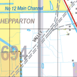Map 5694 - Spatial Vision's Vicmap Book (North East Edition 8, 2025) - 50K Series Preview 2