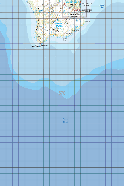Map 570 - Spatial Vision's Vicmap Book (South East Edition 8, 2025) - 100K Series Preview 1