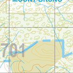 Map 5701 - Spatial Vision's Vicmap Book (North East Edition 8, 2025) - 50K Series Preview 2