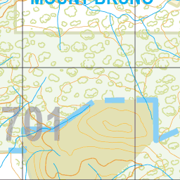 Map 5701 - Spatial Vision's Vicmap Book (North East Edition 8, 2025) - 50K Series Preview 2