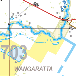 Map 5703 - Spatial Vision's Vicmap Book (North East Edition 8, 2025) - 50K Series Preview 2