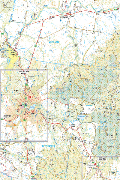 Map 5706 - Spatial Vision's Vicmap Book (North East Edition 8, 2025) - 50K Series Preview 1