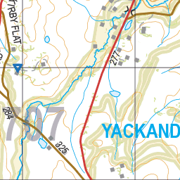 Map 5707 - Spatial Vision's Vicmap Book (North East Edition 8, 2025) - 50K Series Preview 2