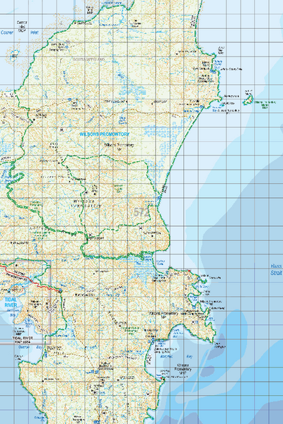 Map 572 - Spatial Vision's Vicmap Book (South East Edition 8, 2025) - 100K Series Preview 1