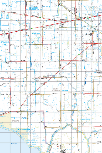 Map 5776 - Spatial Vision's Vicmap Book (North East Edition 8, 2025) - 50K Series Preview 1