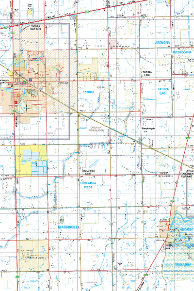 Map 5777 - Spatial Vision's Vicmap Book (North East Edition 8, 2025) - 50K Series Preview 1