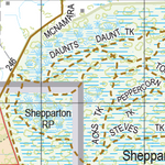 Map 5778 - Spatial Vision's Vicmap Book (North East Edition 8, 2025) - 50K Series Preview 3