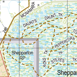 Map 5778 - Spatial Vision's Vicmap Book (North East Edition 8, 2025) - 50K Series Preview 3