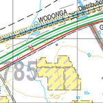 Map 5785 - Spatial Vision's Vicmap Book (North East Edition 8, 2025) - 50K Series Preview 2