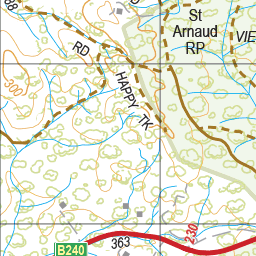 Map 5842 - Spatial Vision's Vicmap Book (South West Edition 8, 2025 Update) - 50K Series Preview 3