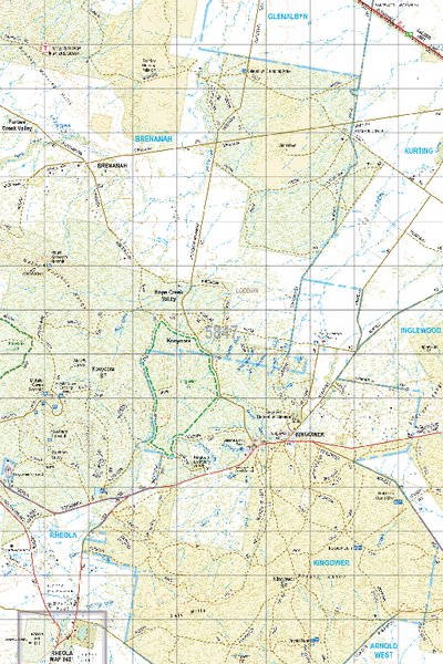 Map 5847 - Spatial Vision's Vicmap Book (South West Edition 8, 2025 Update) - 50K Series Preview 1