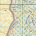 Map 5873 - Spatial Vision's Vicmap Book (North East Edition 8, 2025) - 50K Series Preview 3
