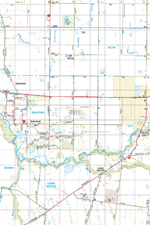 Map 5916 - Spatial Vision's Vicmap Book (South West Edition 8, 2025 Update) - 50K Series Preview 1