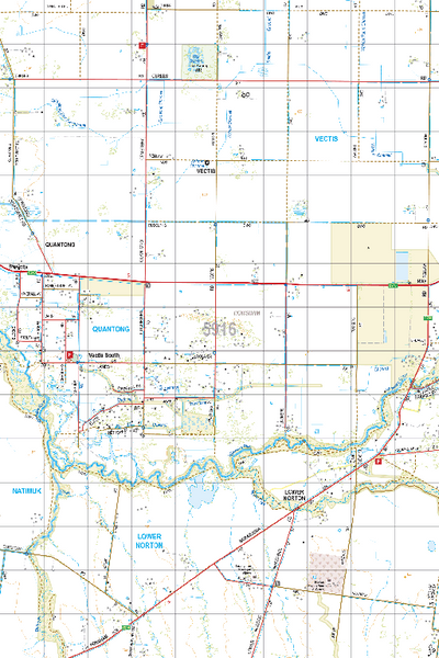 Map 5916 - Spatial Vision's Vicmap Book (South West Edition 8, 2025 Update) - 50K Series Preview 1