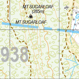 Map 5938 - Spatial Vision's Vicmap Book (North East Edition 8, 2025) - 50K Series Preview 2