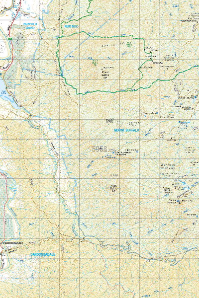 Map 5958 - Spatial Vision's Vicmap Book (North East Edition 8, 2025) - 50K Series Preview 1