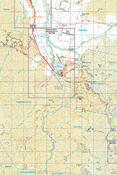 Map 5962 - Spatial Vision's Vicmap Book (South East Edition 8, 2025) - 50K Series Preview 1
