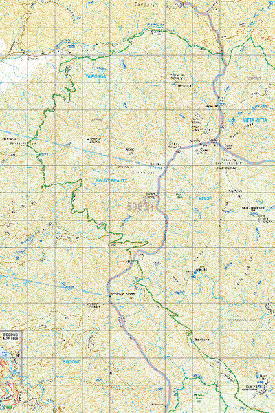 Map 5963 - Spatial Vision's Vicmap Book (South East Edition 8, 2025) - 50K Series Preview 1
