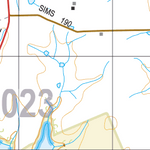 Map 6023 - Spatial Vision's Vicmap Book (North East Edition 8, 2025) - 50K Series Preview 2
