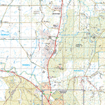 Map 6024 - Spatial Vision's Vicmap Book (North East Edition 8, 2025) - 50K Series Preview 1