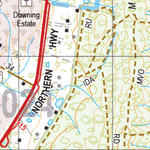 Map 6024 - Spatial Vision's Vicmap Book (North East Edition 8, 2025) - 50K Series Preview 2