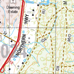 Map 6024 - Spatial Vision's Vicmap Book (North East Edition 8, 2025) - 50K Series Preview 2