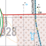 Map 6028 - Spatial Vision's Vicmap Book (North East Edition 8, 2025) - 50K Series Preview 2