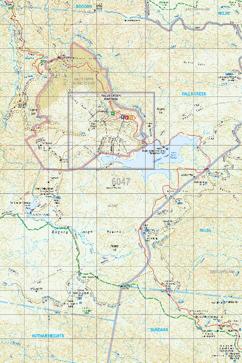 Map 6047 - Spatial Vision's Vicmap Book (South East Edition 8, 2025) - 50K Series Preview 1