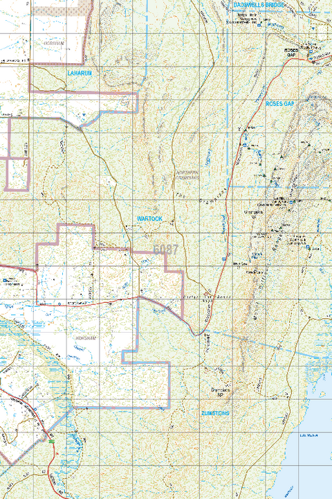 Map 6087 - Spatial Vision's Vicmap Book (South West Edition 8, 2025 Update) - 50K Series Preview 1