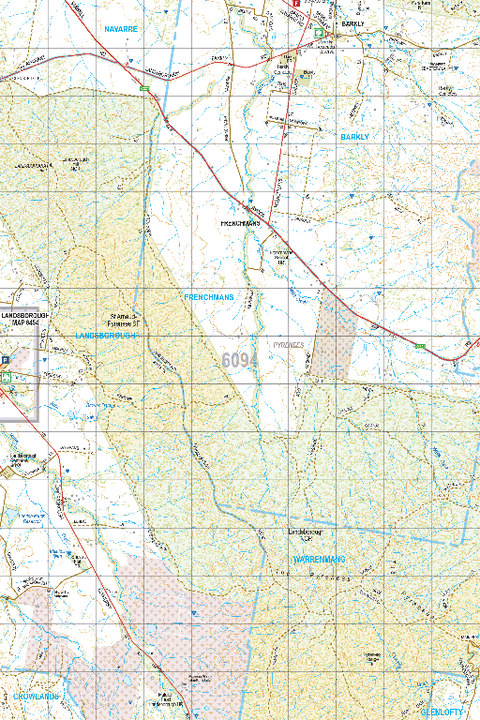Map 6094 - Spatial Vision's Vicmap Book (South West Edition 8, 2025 Update) - 50K Series Preview 1