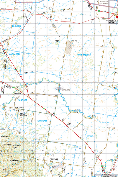 Map 6096 - Spatial Vision's Vicmap Book (South West Edition 8, 2025 Update) - 50K Series Preview 1