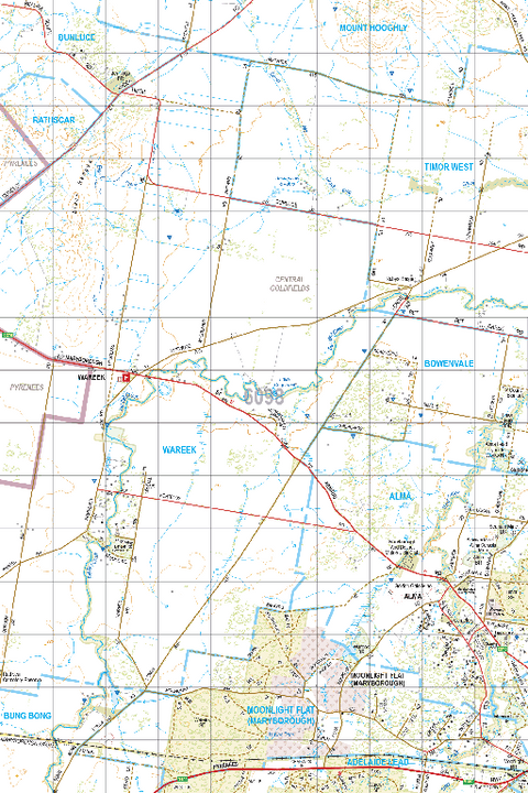 Map 6098 - Spatial Vision's Vicmap Book (South West Edition 8, 2025 Update) - 50K Series Preview 1