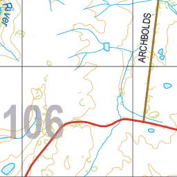 Map 6106 - Spatial Vision's Vicmap Book (North East Edition 8, 2025) - 50K Series Preview 2