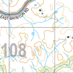 Map 6108 - Spatial Vision's Vicmap Book (North East Edition 8, 2025) - 50K Series Preview 2
