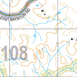 Map 6108 - Spatial Vision's Vicmap Book (North East Edition 8, 2025) - 50K Series Preview 2