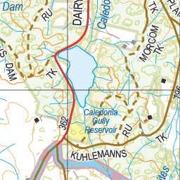 Map 6108 - Spatial Vision's Vicmap Book (North East Edition 8, 2025) - 50K Series Preview 3