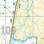 Map 6109 - Spatial Vision's Vicmap Book (North East Edition 8, 2025) - 50K Series Preview 2