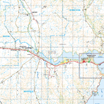 Map 6118 - Spatial Vision's Vicmap Book (North East Edition 8, 2025) - 50K Series Preview 1