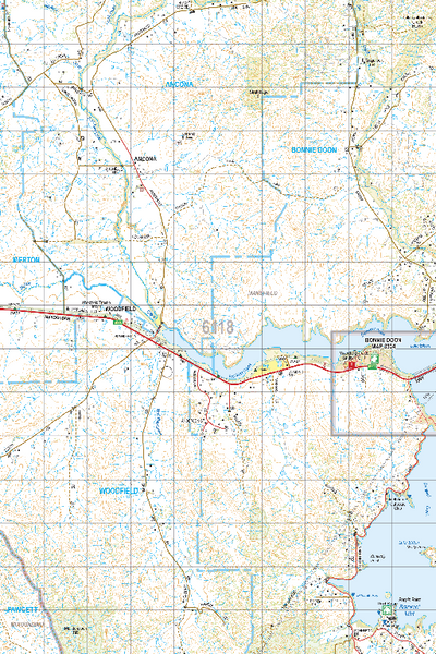 Map 6118 - Spatial Vision's Vicmap Book (North East Edition 8, 2025) - 50K Series Preview 1