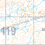 Map 6119 - Spatial Vision's Vicmap Book (North East Edition 8, 2025) - 50K Series Preview 2