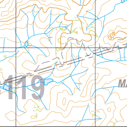 Map 6119 - Spatial Vision's Vicmap Book (North East Edition 8, 2025) - 50K Series Preview 2