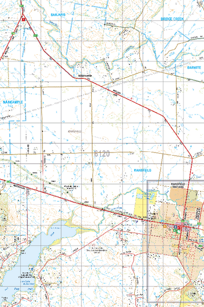 Map 6120 - Spatial Vision's Vicmap Book (North East Edition 8, 2025) - 50K Series Preview 1