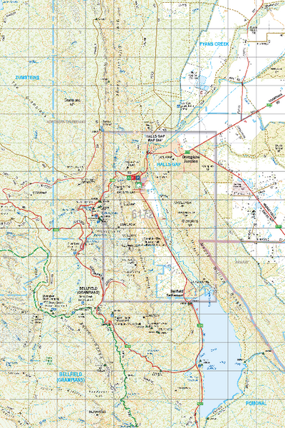 Map 6172 - Spatial Vision's Vicmap Book (South West Edition 8, 2025 Update) - 50K Series Preview 1
