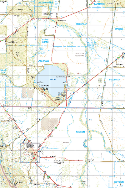 Map 6173 - Spatial Vision's Vicmap Book (South West Edition 8, 2025 Update) - 50K Series Preview 1