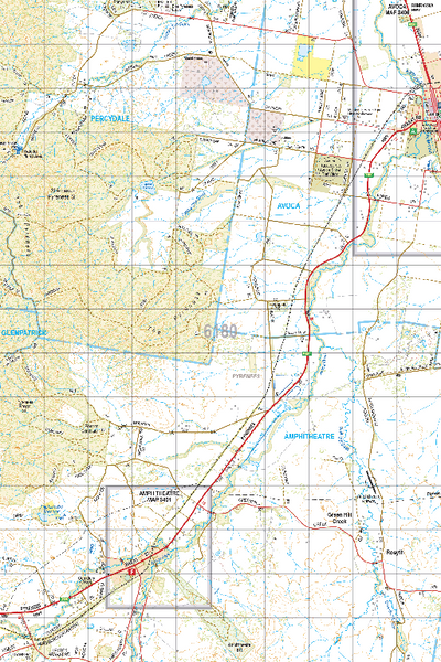 Map 6180 - Spatial Vision's Vicmap Book (South West Edition 8, 2025 Update) - 50K Series Preview 1