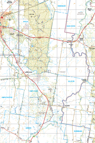 Map 6181 - Spatial Vision's Vicmap Book (South West Edition 8, 2025 Update) - 50K Series Preview 1