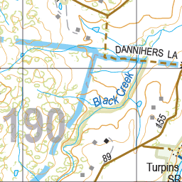 Map 6190 - Spatial Vision's Vicmap Book (North East Edition 8, 2025) - 50K Series Preview 2