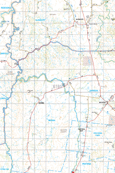 Map 6191 - Spatial Vision's Vicmap Book (North East Edition 8, 2025) - 50K Series Preview 1