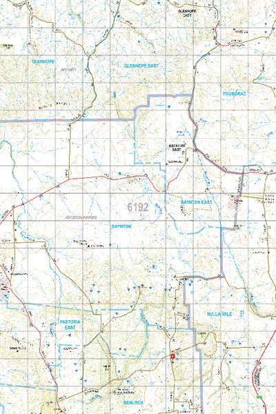 Map 6192 - Spatial Vision's Vicmap Book (North East Edition 8, 2025) - 50K Series Preview 1